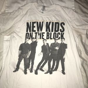 NKOTB main event tour tee